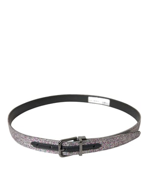 Multicolor Glitzer Gürtel Bel9190