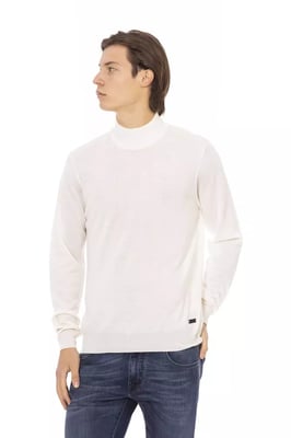 Stehkragenpullover mit langen Ärmeln