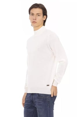 Stehkragenpullover mit langen Ärmeln