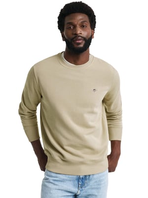 Gant | Herren Shield Sweatshirt mit Rundhalsausschnitt