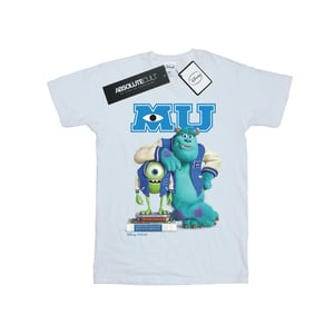 Disney - "Monsters University" T-Shirt für Herren (Weiß)