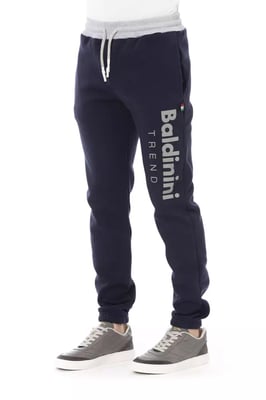 Logoprint Sweatpants Marineblau