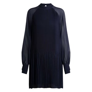 Boss - "Dolumi" Kleid für Damen, Hoch geschnitten (Dunkelblau)
