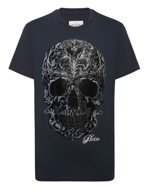 T-Shirt Rundhalsausschnitt Ss Skull