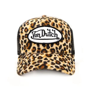 Von Dutch Vanimal Trucker Leopard Mützen