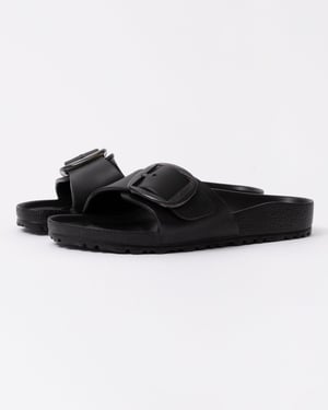 Madrid Madrid Große Schnallen-Sandalen in Schwarz