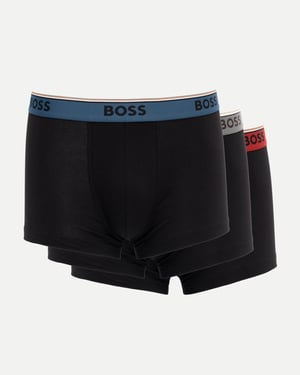 Power Open Verschiedene trunk in Schwarz (3er Pack)
