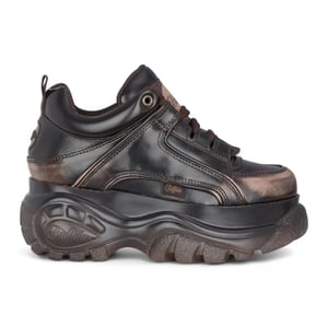 Buffalo Damen Vintage Braune Chunky Plateau-Sneaker - 1339-14-VNTG