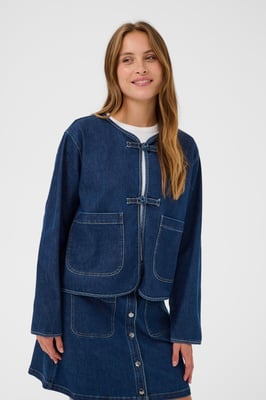 Jeansjacke OivySZ Jeansjacke Lockere Passform