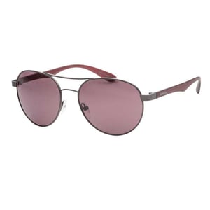 Calvin Klein - Pilotenjacke-Sonnenbrille für Damen, Matt (Pink/Metall-Grau)