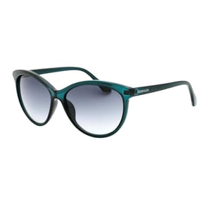 Calvin Klein - "CK19534S 430" Farbverlauf-Sonnenbrille für Herren, Kunststoff (Petrol/Grau)