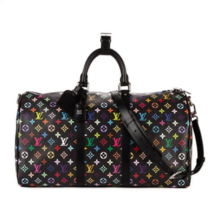 Re-Edition Takashi Murakami Multicolore Keepall 5 Reisetasche