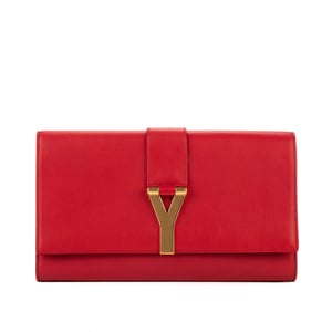 Classic Y Line Clutch  Handtasche