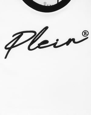 Cropped T-Shirt Round Neck Ss Signature