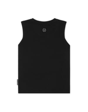 Sleeveless T-Shirt Sexy Pure Crystal