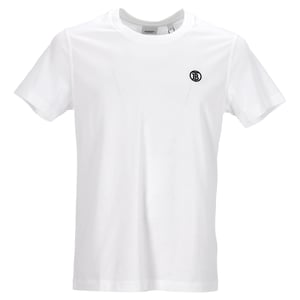 Burberry Weißes Monogramm T-Shirt