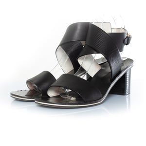 Paul Smith Leder-Kreuzsandalen