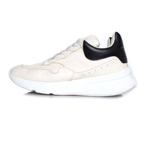 Alexander McQueen cremefarbene Turnschuhe
