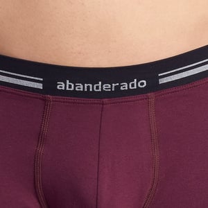 Herren-Boxershorts aus elastischer Baumwolle mit extra weichem Bund A077I