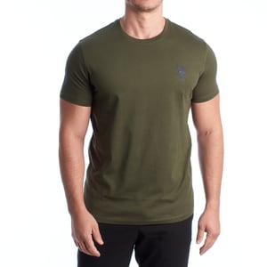 Herren-T-Shirt aus Baumwolle mit kurzen Ärmeln US42154027