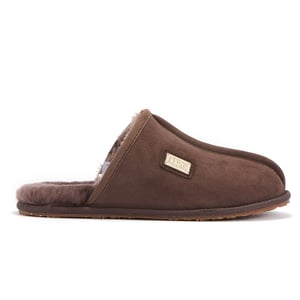 Herren Closed Mule Burnt Mules