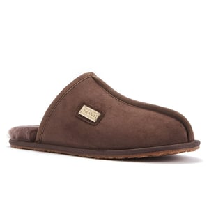 Herren Closed Mule Burnt Mules