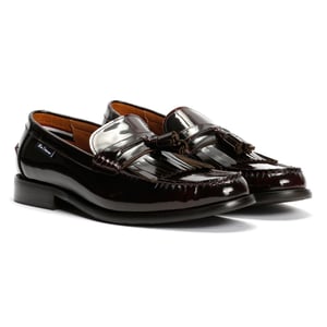 Ben Sherman Buster Leder Männer Rote Slipper