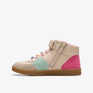 DiscoBeamHi K. Cotton Sneakers