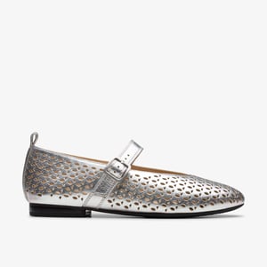 Fawna Jane Silver Metallic Schuhe