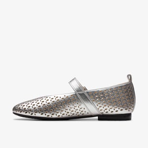 Fawna Jane Silver Metallic Schuhe