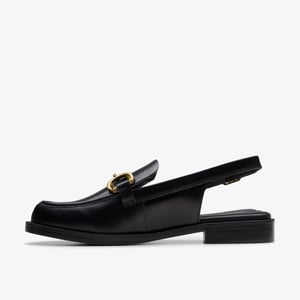 Straven Sling Black Leather Schuhe