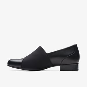 Juliet Gem Black Leather Schuhe