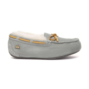 EVER AU Damen Lederslipper – Crested