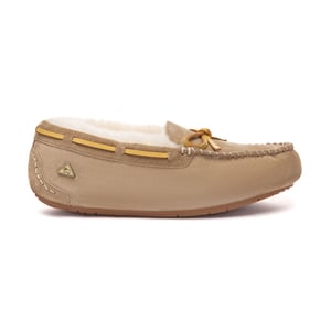 EVER AU Damen Lederslipper – Crested