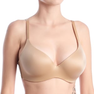 Damen-BH mit unsichtbaren Cups ONE-BALCONETTE