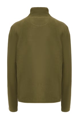 Schmuddelwedda Fleecepullover Männer khaki