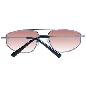 Graue Metallsonnenbrille