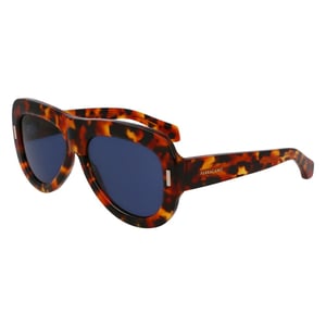 Braune Acetat-Sonnenbrille