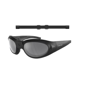 Schwarze Acetat-Sonnenbrille