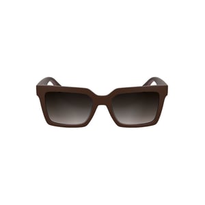 Calvin Klein Rote Biobasierte Stoff Damen Sonnenbrille