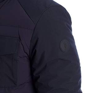 Herren gepolsterte Parka-Jacke mit Kapuze US40127016
