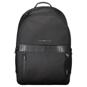 Schwarzer Nylon-Rucksack