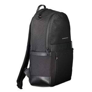 Schwarzer Nylon-Rucksack