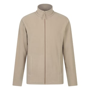 Mountain Warehouse - "Raso" Fleece-Oberteil für Herren, Durchgehender Reißverschluss (Naturweiß)