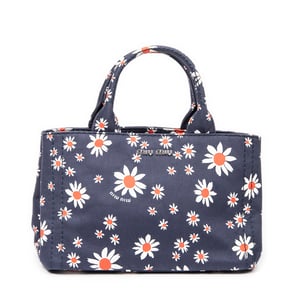 Small Printed  Open Tote  Handtasche