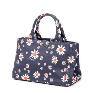 Small Printed  Open Tote  Handtasche
