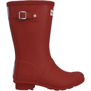 Hunter Junior Originals Gummi Unisex Kinder Militär Rote Gummistiefel