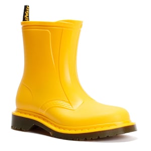Dr. Martens 1460 Rain Pull On Damen Gelbe Gummistiefel