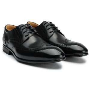 Sole Ldn Wide Fit Brogue Schuhe