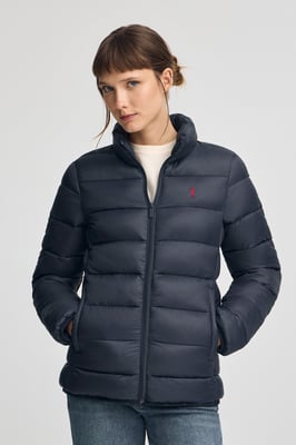 Jacke Salma Embroidery marineblau mit Rigby Go-Logo